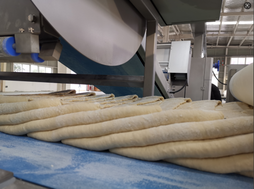 Flexible Pastry Dough Laminating Line Flexible Pastry Dough Laminating Line