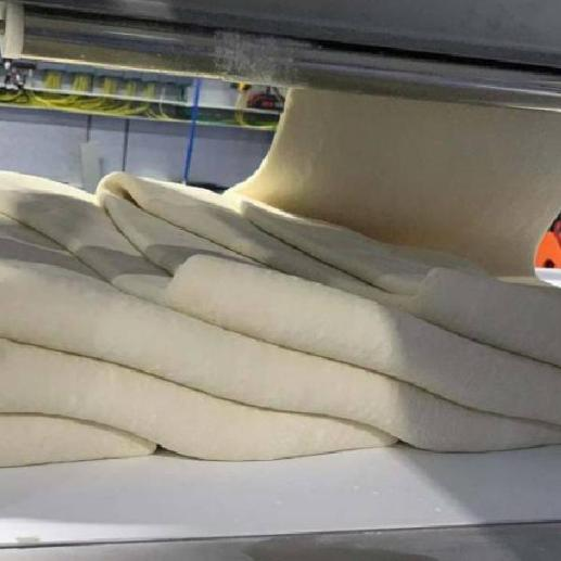 Industrial pastry sheet laminating line