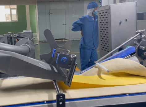 Continuous Danish Pastry Production Line