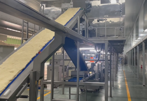 Continuous Danish Pastry Production Line