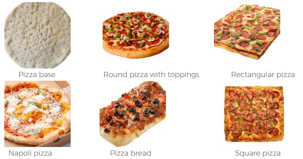 High Capacity Pizza Pita Dough Forming Line High Capacity Pizza Pita Dough Forming Line