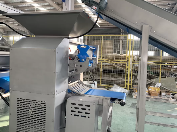 High Capacity Pizza Pita Dough Forming Line with Intermediate Proofer