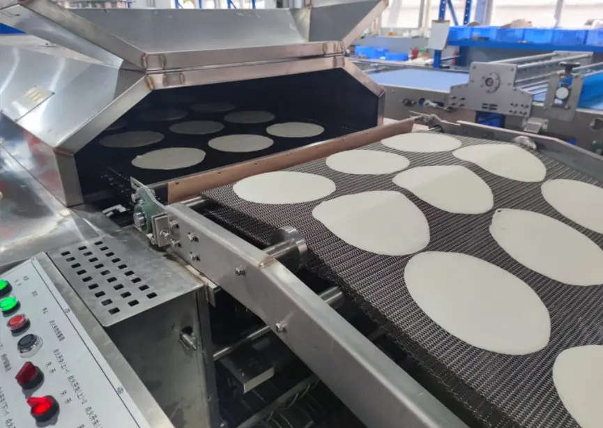 Tortilla make-up line