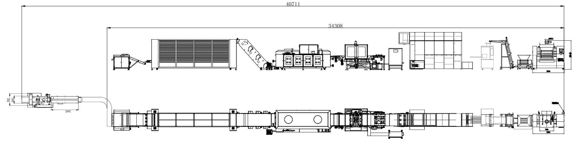 High-Yield Tortilla Manufacturing Line  